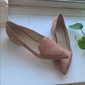 Tan Cole Haan Suede Flats
